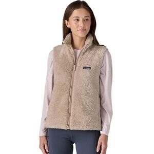 Patagonia Los Gatos Vest - Women's M Shroom Taupe Sherpa Teddy Fleece Lined